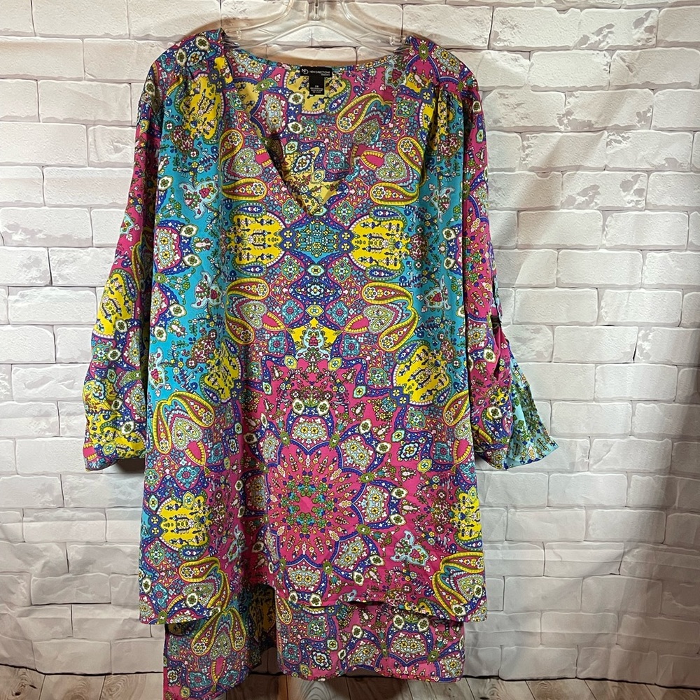 Paisley HiLow Tunic